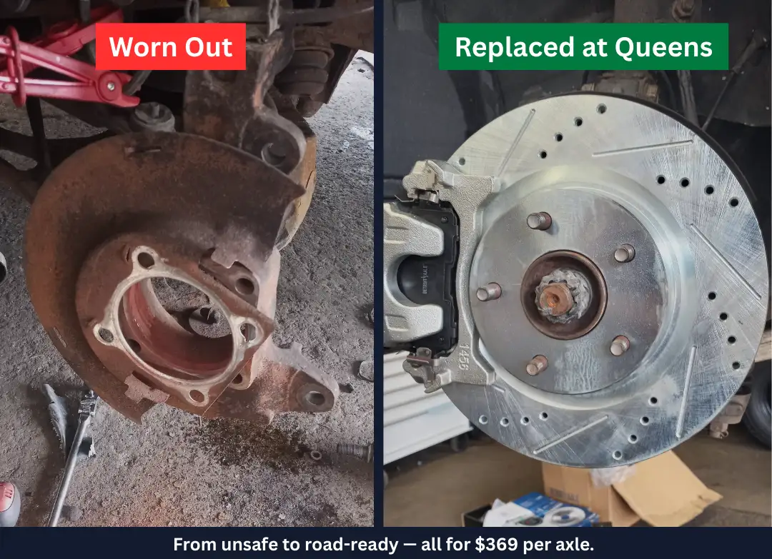 New Brakes and Rotors